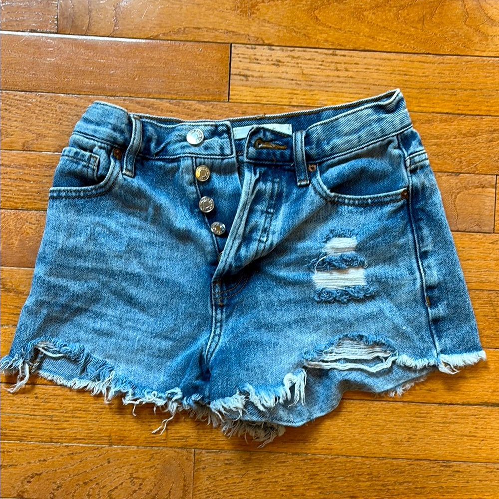 Women’s Pac Sun Jean shorts. / daisy dukes. Vintage high rise. EUC